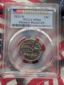 2023-D Eleanor Roosevelt Quarter - PCGS MS66 *First Strike*