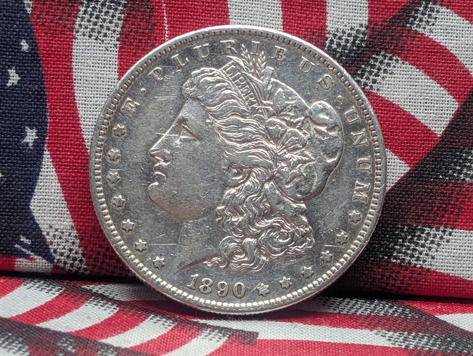 1890-S Morgan Silver Dollar: 1890-S Morgan Silver Dollar