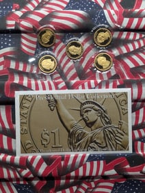 Presidential Dollar Collection in Gem Proof Condition