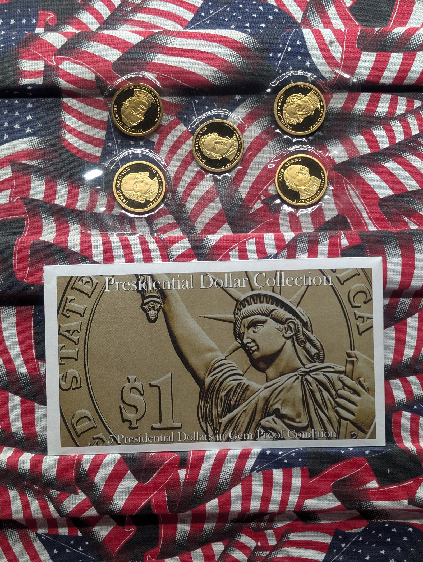 Presidential Dollar Collection in Gem Proof Condition: Presidential Dollar Collection in Gem Proof Condition