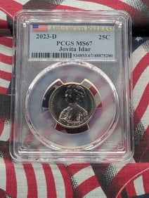 2023-D Jovita Idar Quarter - PCGS MS67 *Advanced Release*