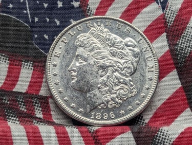 1896 Morgan Silver Dollar