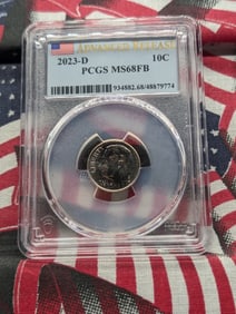 2023-D Roosevelt Dime - PCGS MS68 FB *Advanced Release*