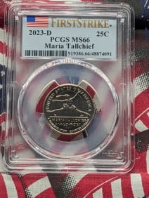 2023-D Maria Tallchief Quarter - PCGS MS66 *First Strike*