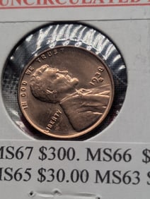 1938-S Lincoln Wheat Cent, RPMM UNC