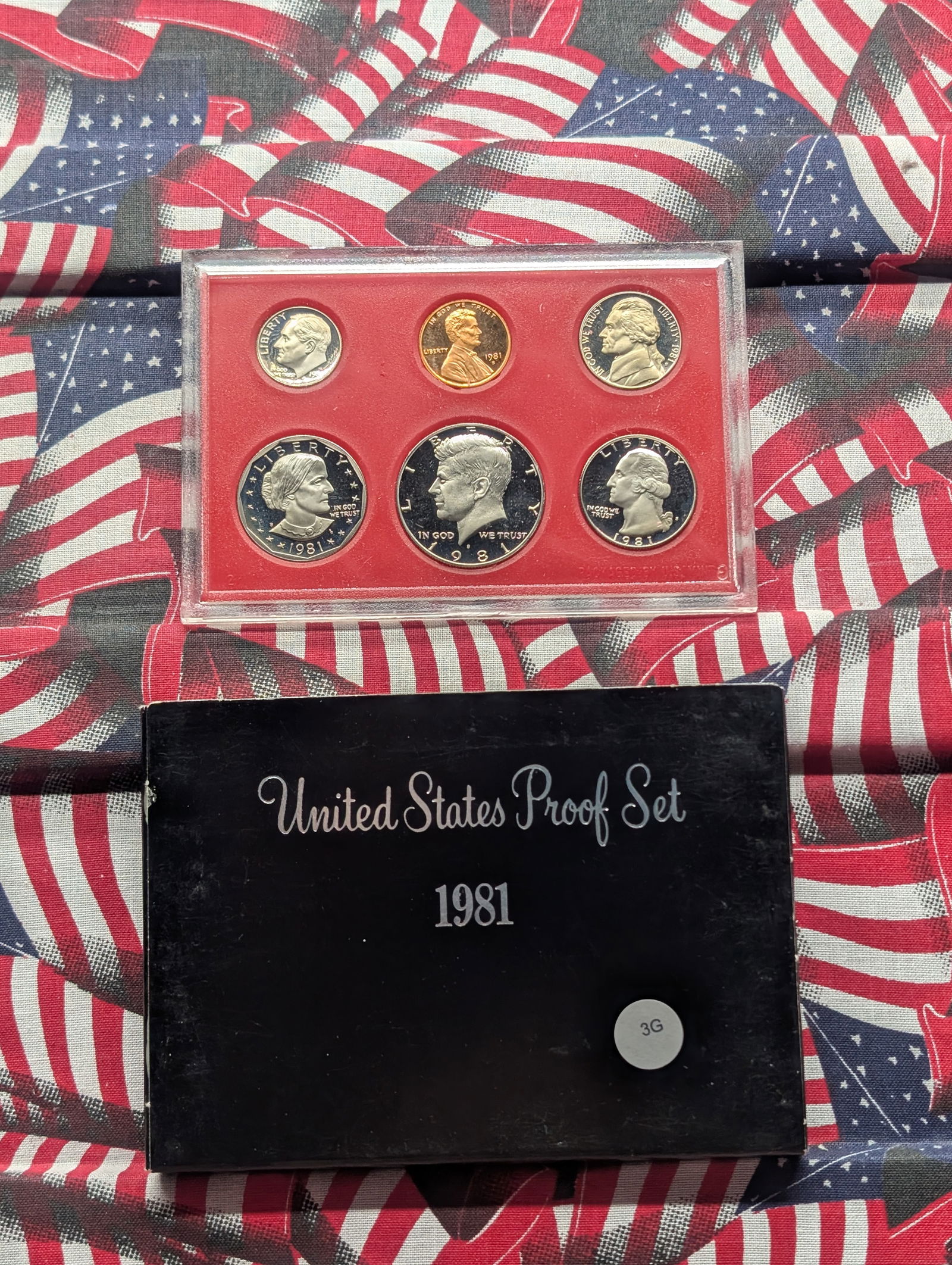 1981-S US Mint Proof Set. OGP. (1 of 3)