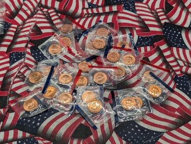 Numerous Uncirculated Mint P & D Medallions