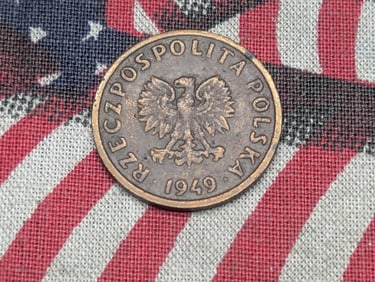 1949 - Poland 5 Groszy Coin