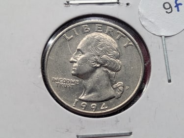 1994-P Washington Quarter - DDO “IN GOD WE TRUST?? (#68)