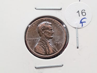 1983-P Lincoln Penny - DDR “OF AMERICA?? (#211)