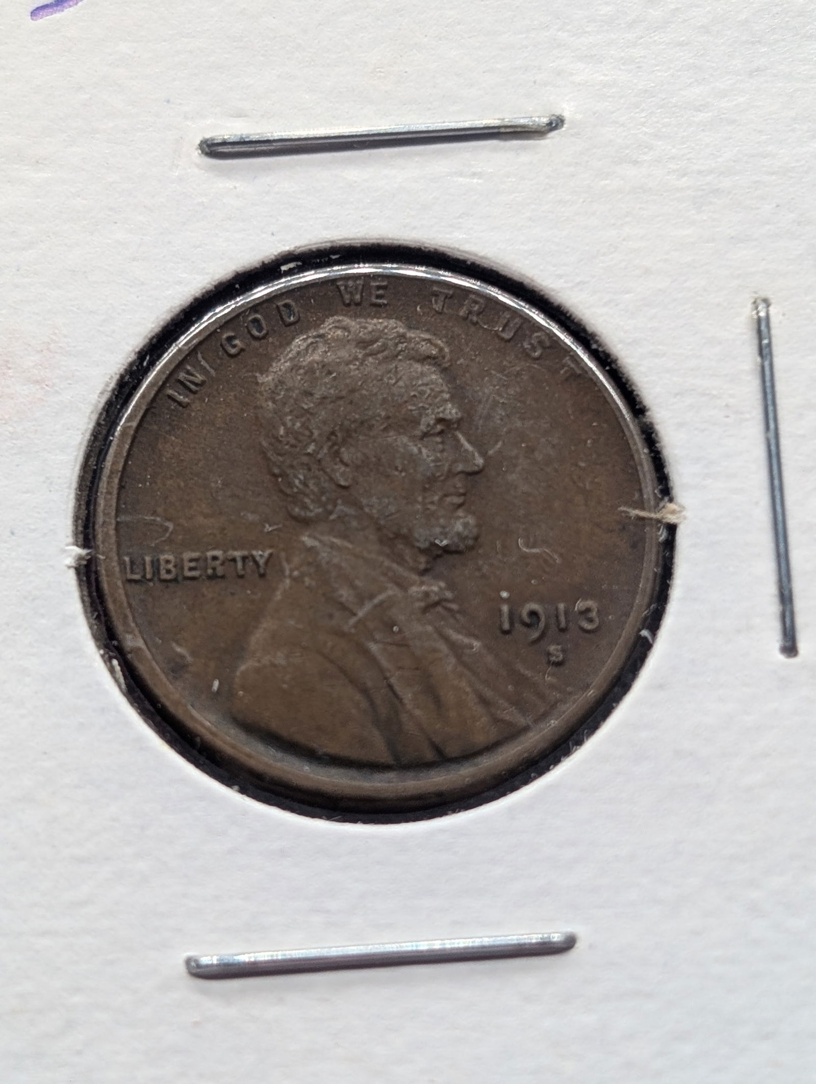 1913-S Lincoln Wheat Cent (1 of 3)