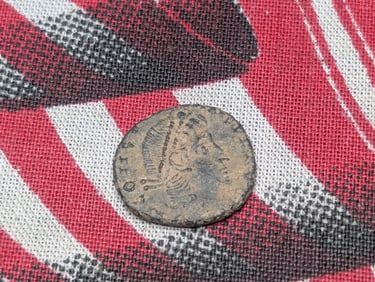 337-350 AD Ancient Roman Empire Coin. NICE Details.