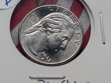 2023-P Washington Quarter Edith Kanaka’Ole - Reverse Die Chips (#125)