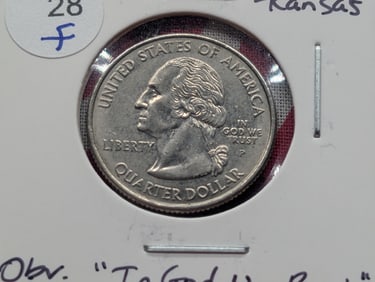 2005-P Washington Quarter Kansas – “In God We _Rust?? (#13)