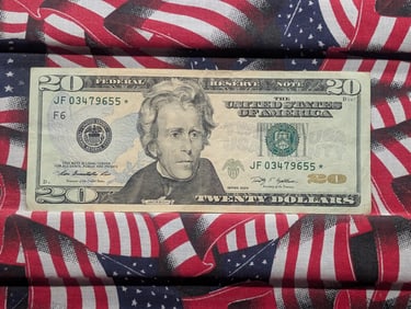 2009 Twenty Dollar Star Note.