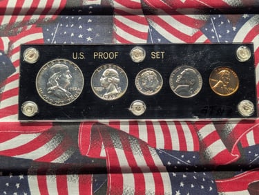 1962 U.S. Proof Set - Three 90% Silver Coins
