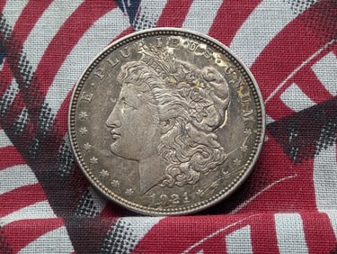 1921-D Morgan Dollar, 90% Silver