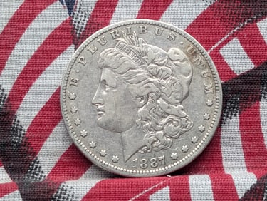 1887-O Morgan Silver Dollar