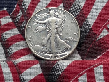 1938-D Walking Liberty Half Dollar, *Key Date*