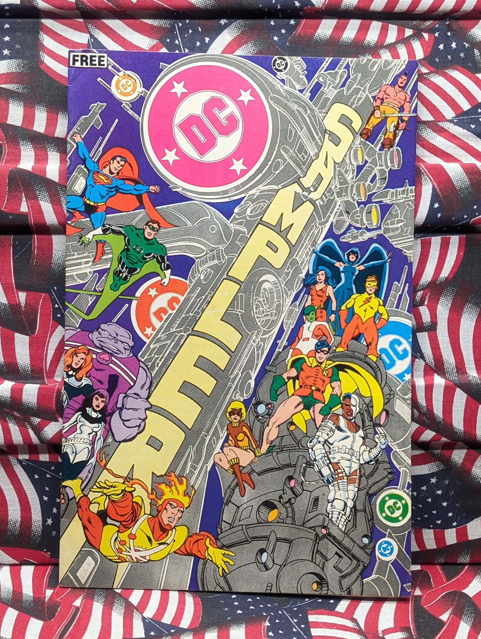 DC Super Hero's, 1983, Amazing Ads, Comic Book, Re-live Your Past, 42 Years Old!! (1 of 5)