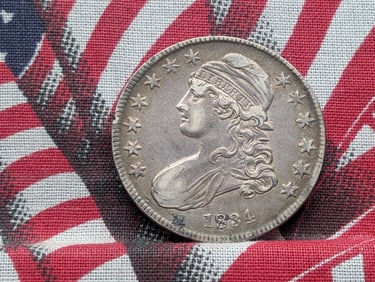 1834 Capped Bust Half Dollar