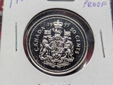 1977 Canada Fifty Cents