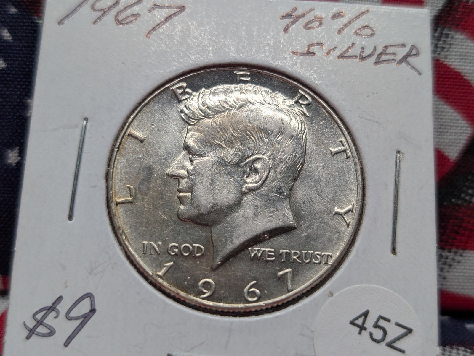 1967 40% "Silver" Kennedy Half Dollar: 1967 40% "Silver" Kennedy Half Dollar