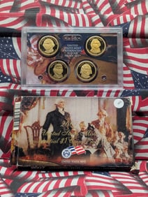 2007-S US Mint Presidential Dollar Proof Set, OGP
