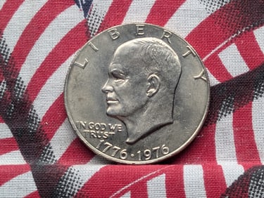 1976 Bicentennial GEM BU Ike Dollar