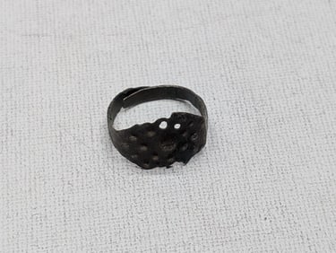 Pirate Era Bronze Ring, Very Rare, Over 300 Years Old!