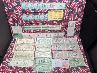 40 Assorted Numismatic Paper Advertisements