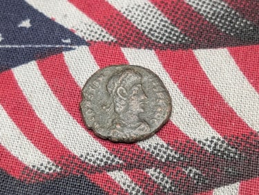 367-375 AD, Great Details, Ancient Roman Coin, Over 1,600 years old