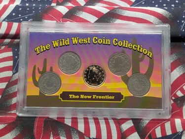 The Wild West Coin Collection The New Frontier V Nickels