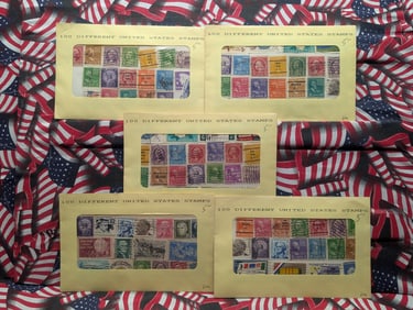 (500) Assorted U.S. Stamps