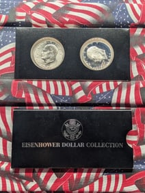 1971-S Eisenhower Collection 2 Coins Mint & Proof Coins