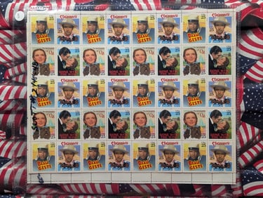 (2) Full Sheets U.S. Postage Stamps, All Mint, Original Gum, Never Hinged