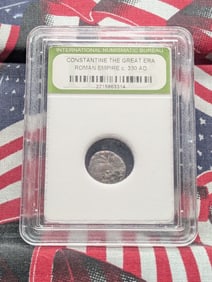 330 - AD Constantine the Great ERA Roman Empire coin