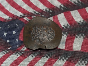 12th-14th Century, Depicting Jesus & Mary-Great Details, Byzantine Cup Coin - Medieval Coin, over
