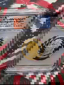 ICG 2007 S Proof 69 DCAM Washington Dollar