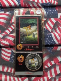 Disney's-BAMBI, 1942-Harder to Find, Brand new in Plastic Case, Great gift!