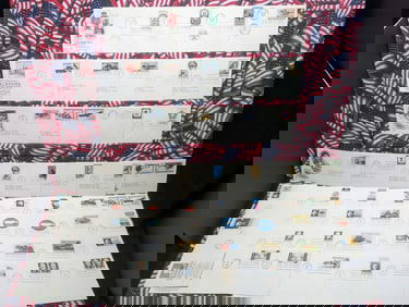 (50) Assorted First Day Cachets, Mint