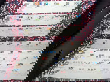 (50) Assorted First Day Cachets, Mint