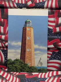 (5) U.S. "Southern Lighthouses" Postcards With Stamps, All Mint