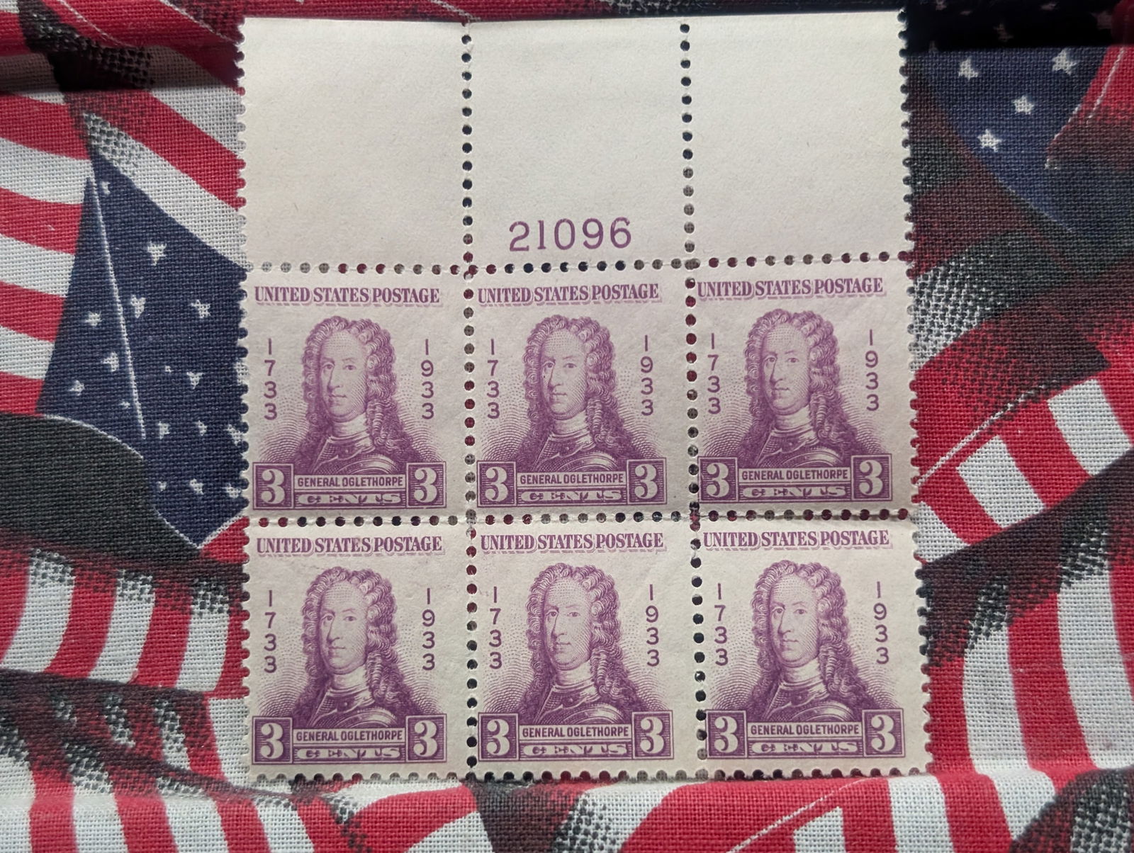 One Plate Block Valuable Stamps, All Mint, Original Gum, Never Hinged (1 of 2)