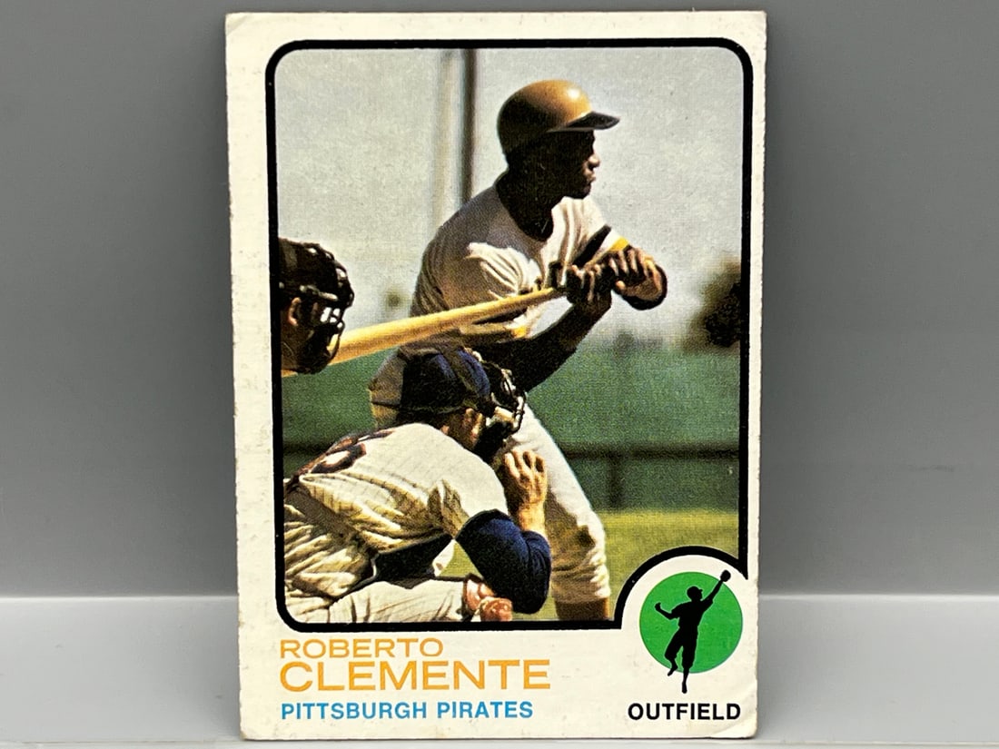 1973 Topps #50 Roberto Clemente - HOF - Pirates (1 of 2)