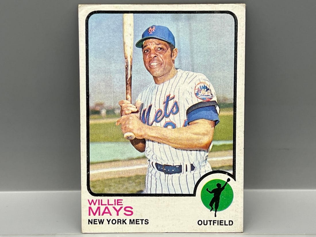 1973 Topps #305 Willie Mays - HOF - Mets (1 of 2)