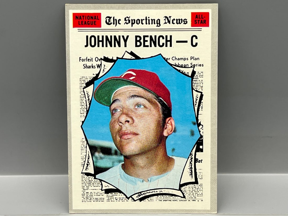 1970 Topps #464 Johnny Bench - All Star (1 of 2)