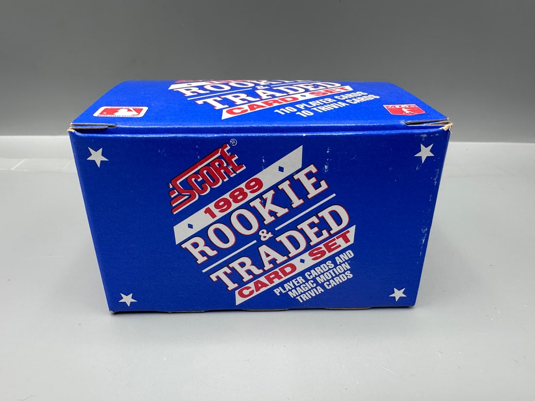 1989 Score Rookie & Traded Baseball Complete Set - Ken Griffey Jr, Randy Johnson Rookies (1 of 3)