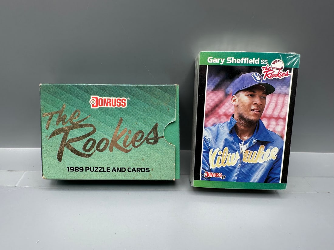 1989 Donruss The Rookies Factory Sealed Box Set - Ken Griffey Jr, Randy Johnson RCs (1 of 2)