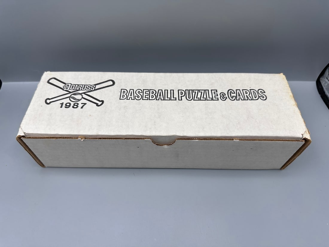 1987 Donruss Baseball Factory Sealed Set - Greg Maddux, Barry Bonds, Bo Jackson, Barry Larkin RCs (1 of 2)